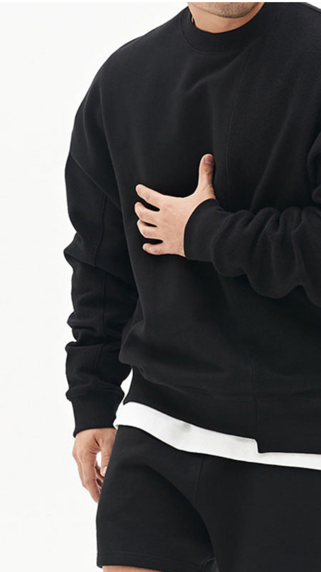 The Sloane Crewneck Sweater - Truffle Grey