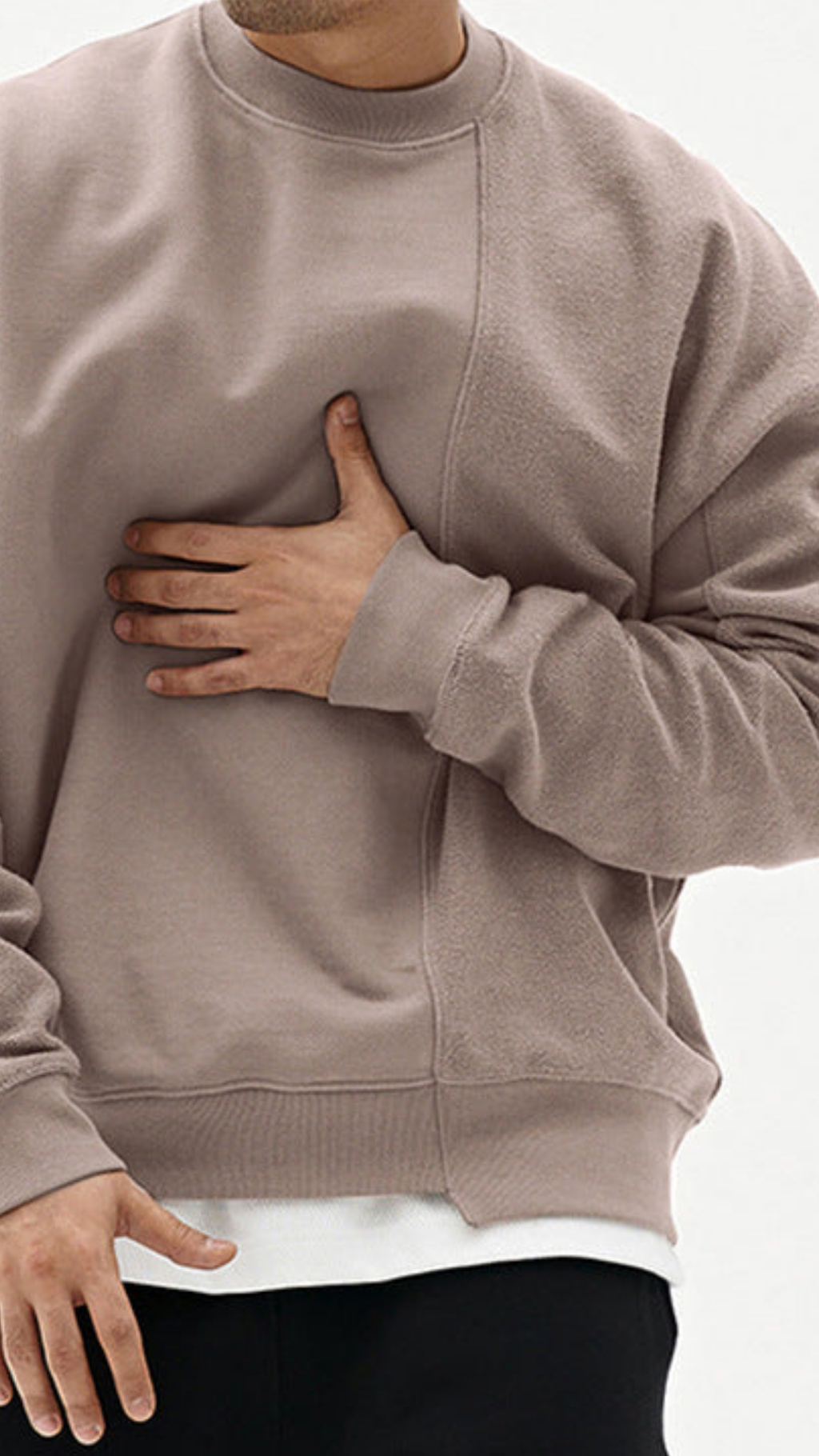 The Sloane Crewneck Sweater - Macchiato