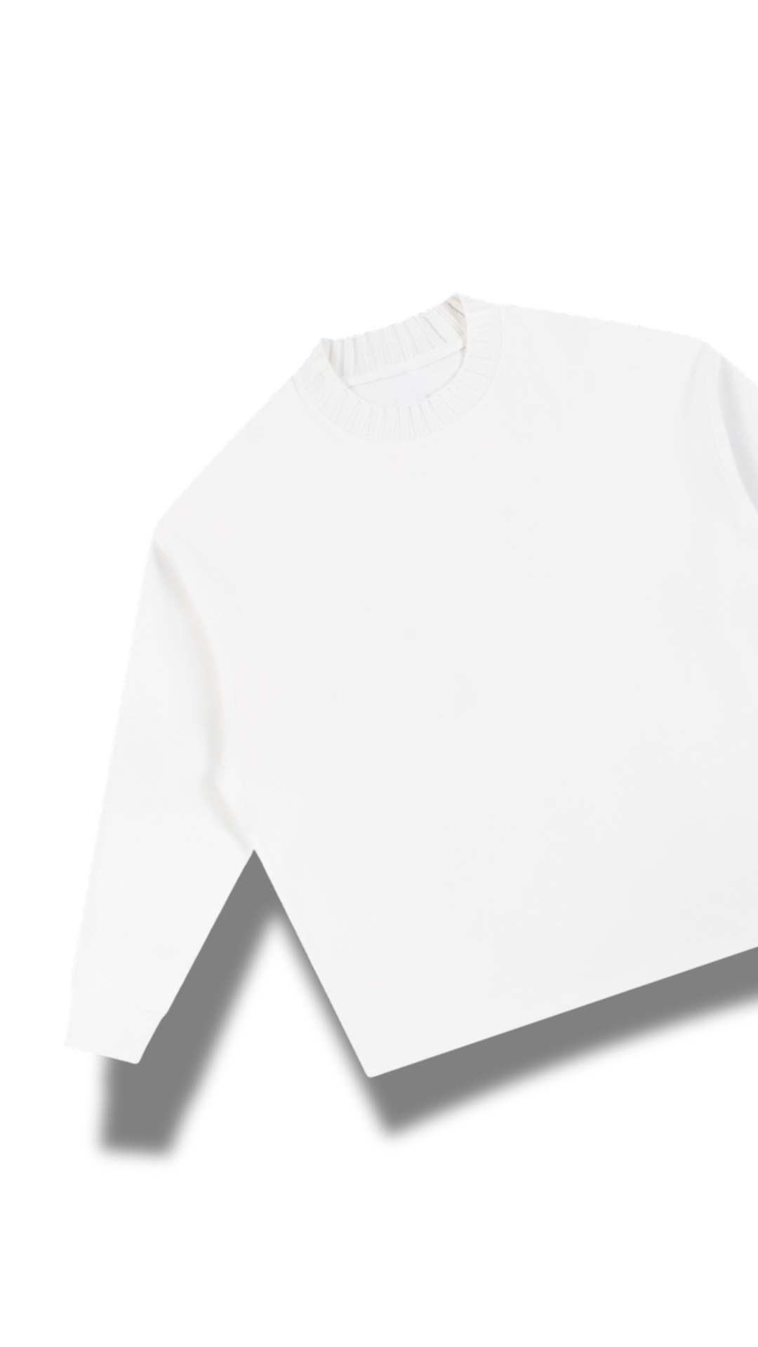 The Solace Knit Sweatshirt - Ash Mist