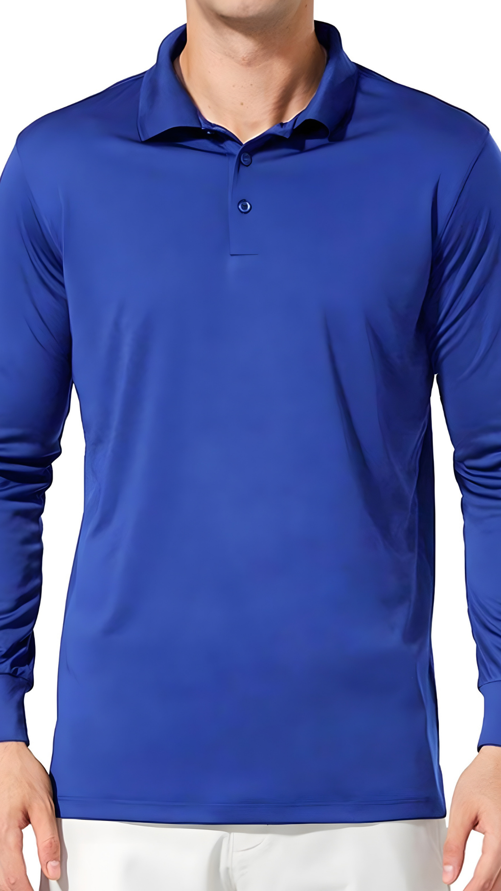 The Sutton Knit Polo -  Cobalt Blue