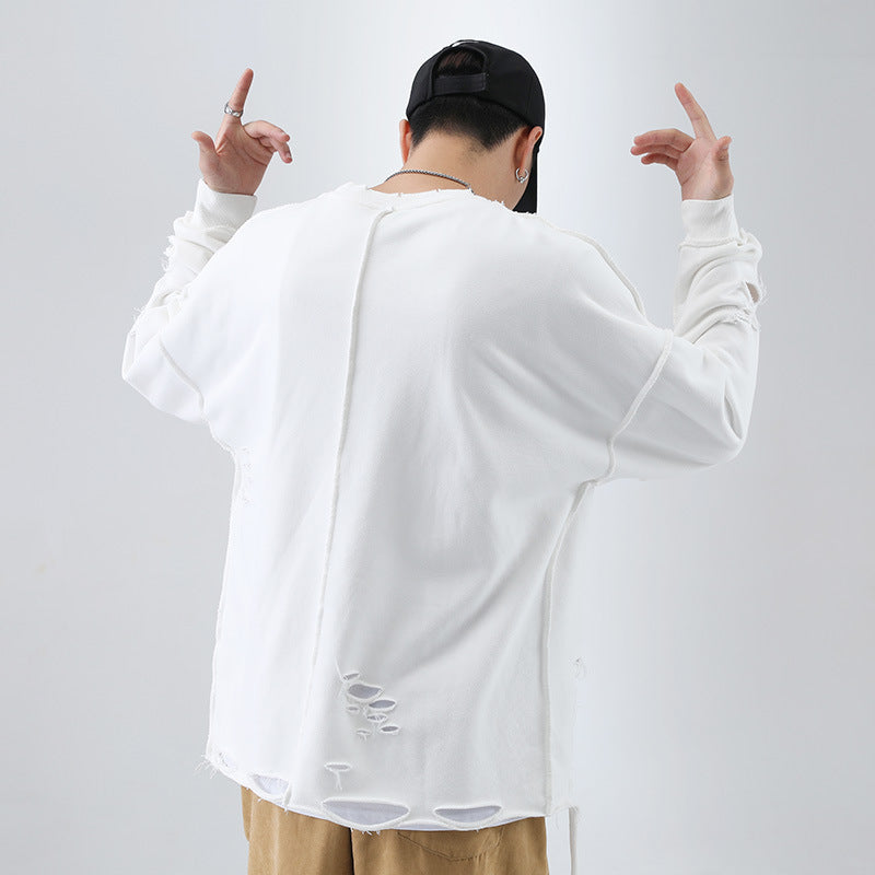 The Nox Sweater- Pearl White