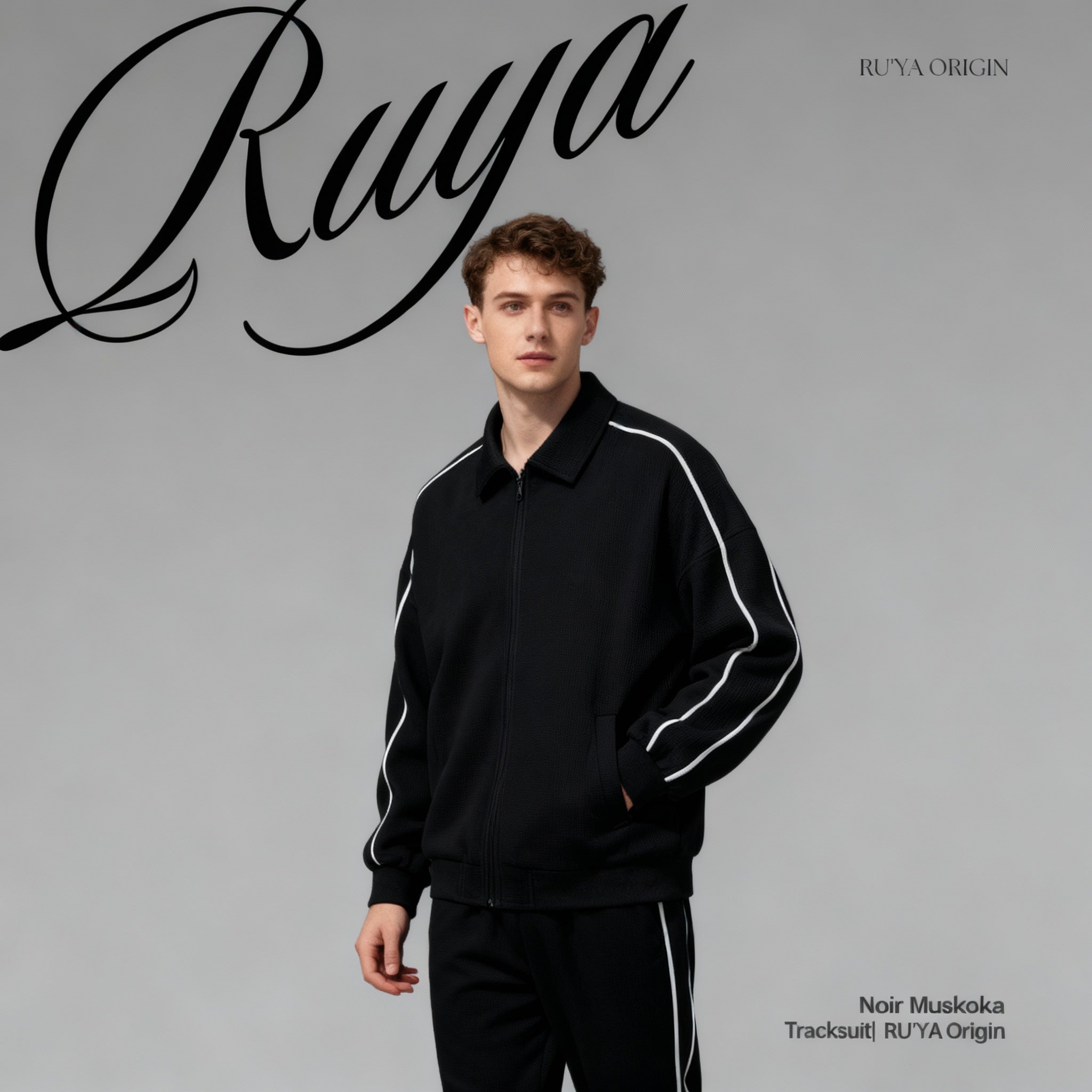 Muskoka Two-Piece Tracksuit - Olive Green