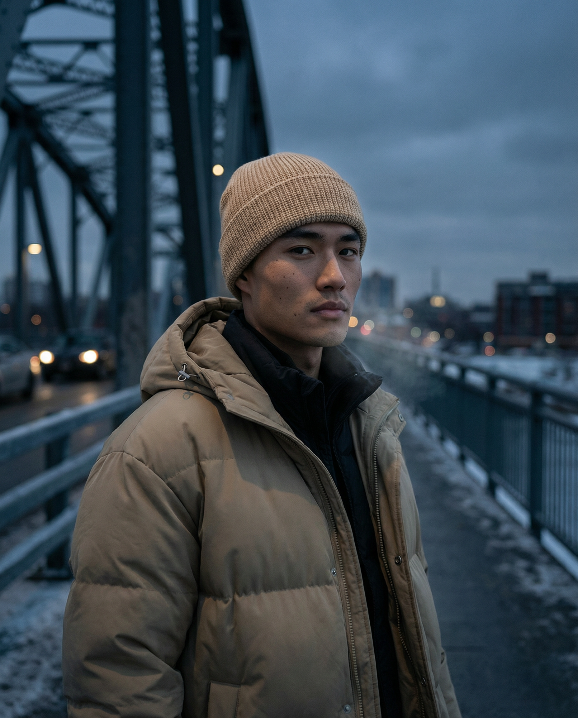 OSLO RIBBED KNIT BEANIE