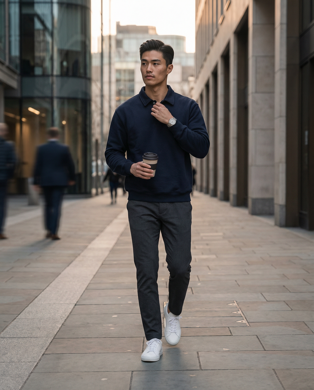 The Creed Polo Sweatshirt - Noir