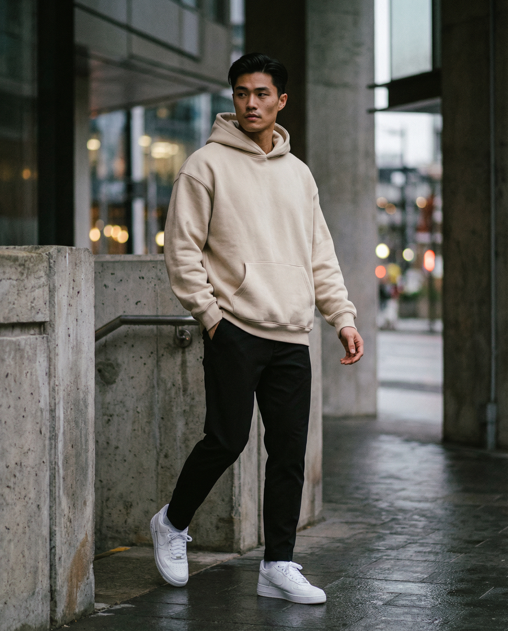 The Lennox Hoodie - Apricot