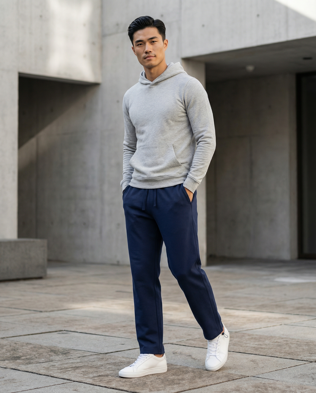 The Veldon Straight-Cuff Pant - Navy