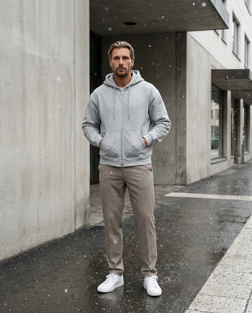 VANTÈ HOODIE - Grey