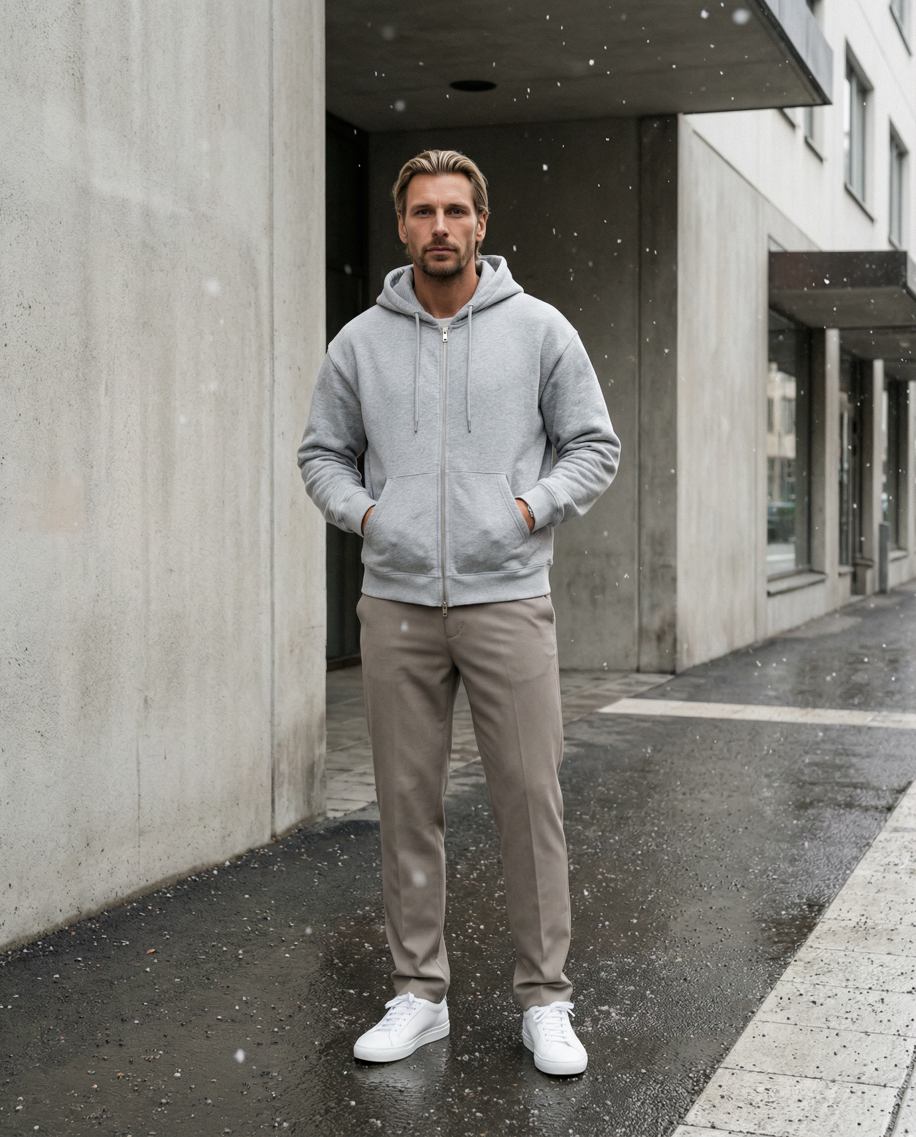 VANTÈ HOODIE - Grey