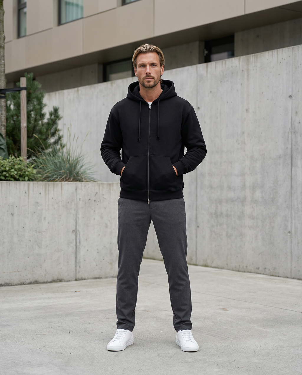 VANTÈ HOODIE - Black